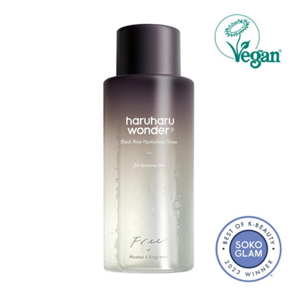 Haruharu Wonder Black Rice Hyaluronic Toner for Sensitive Skin 300ml