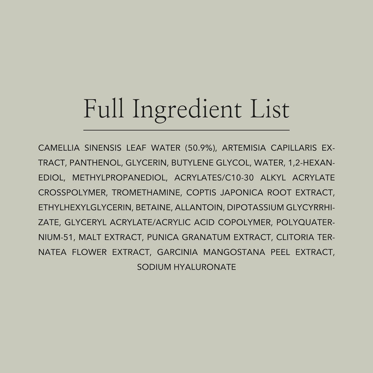 Beauty of Joseon Calming Serum Green Tea Panthenol 30ml