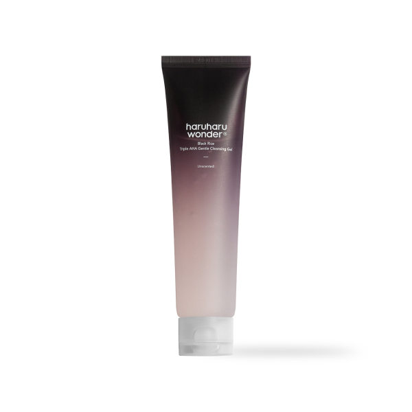 Haruharu Wonder Black Rice Triple AHA Gentle Cleansing Gel Unscented 100ml