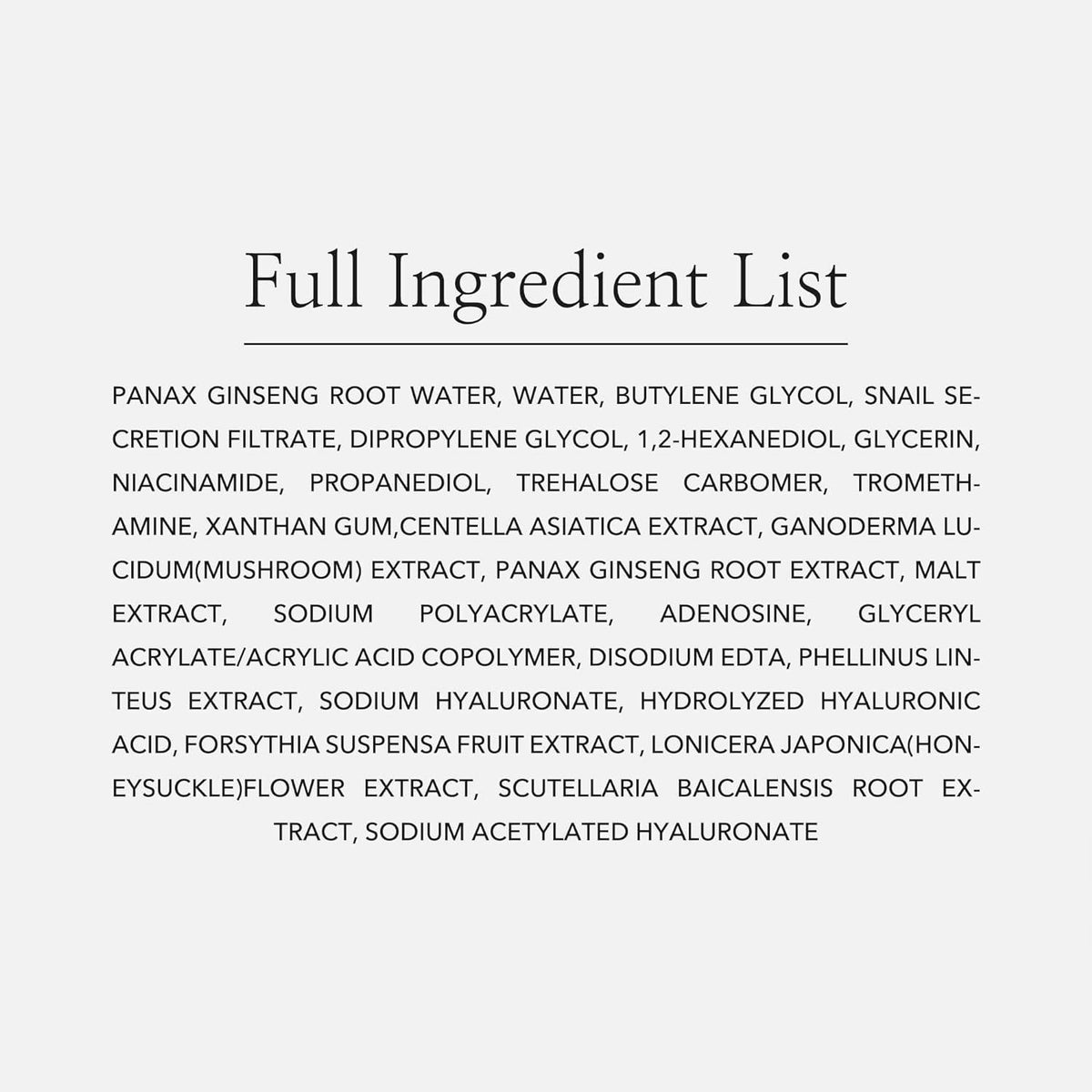 Beauty of Joseon Revive Serum: Ginseng + Snail Mucin 30mL