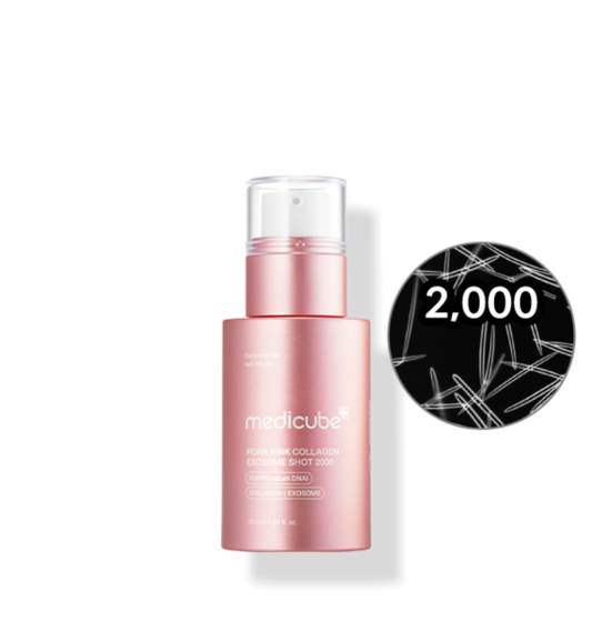 Medicube PDRN Pink Collagen exosome shot ampoule 2000 30ml