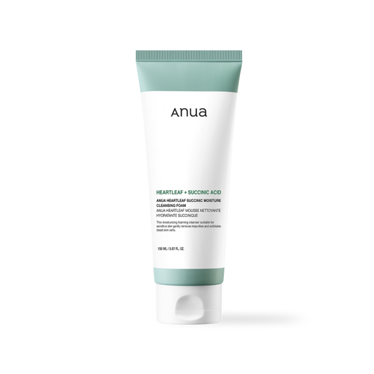 Anua Heartleaf Succinic Moisture Cleansing Foam 150ml