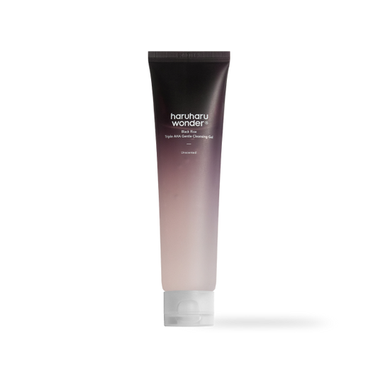 Haruharu Wonder Black Rice Triple AHA Gentle Cleansing Gel Unscented 100ml