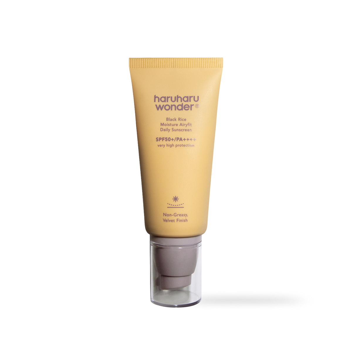 Haruharu Wonder Black Rice Moisture Airyfit Daily Sunscreen Unscented SPF50+ 50ml
