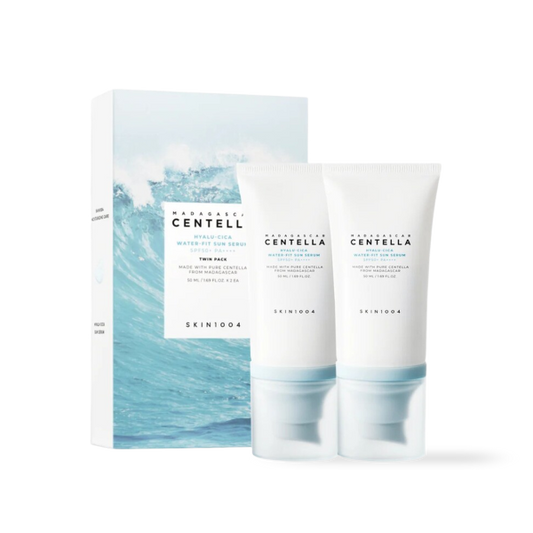 SKIN1004 Madagascar Centella Hyalu-Cica Water-Fit Sun Serum Twin Pack 50ml*2