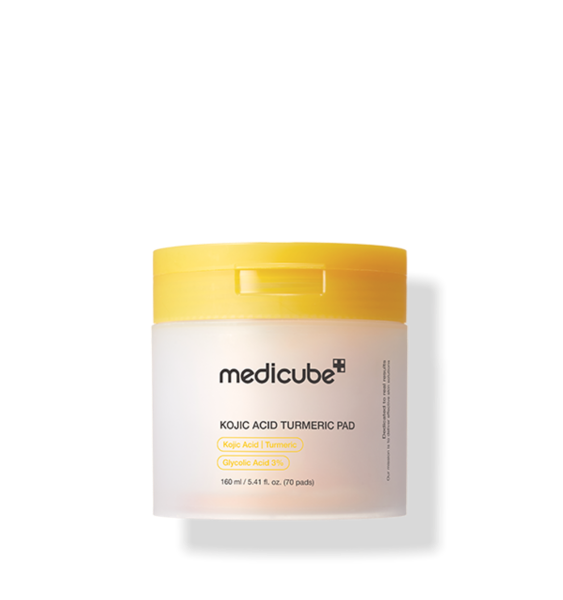 Medicube Kojic Acid Tumeric Toner Pad 70pcs