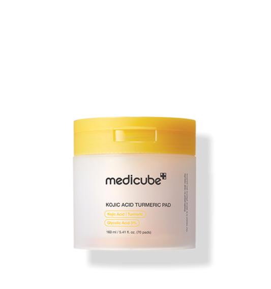 Medicube Kojic Acid Tumeric Toner Pad 70pcs