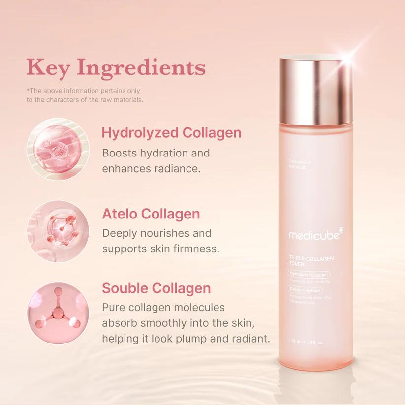 medicube Triple Collagen Toner 4.0 140ml